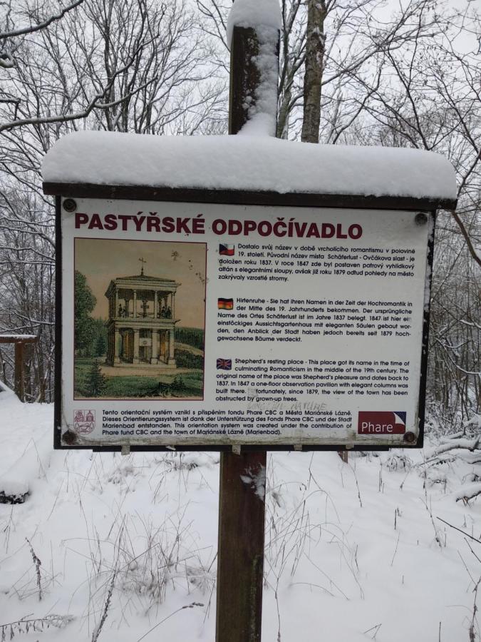 Apartman Friedrichsruh Lägenhet Mariánské Lázně Exteriör bild