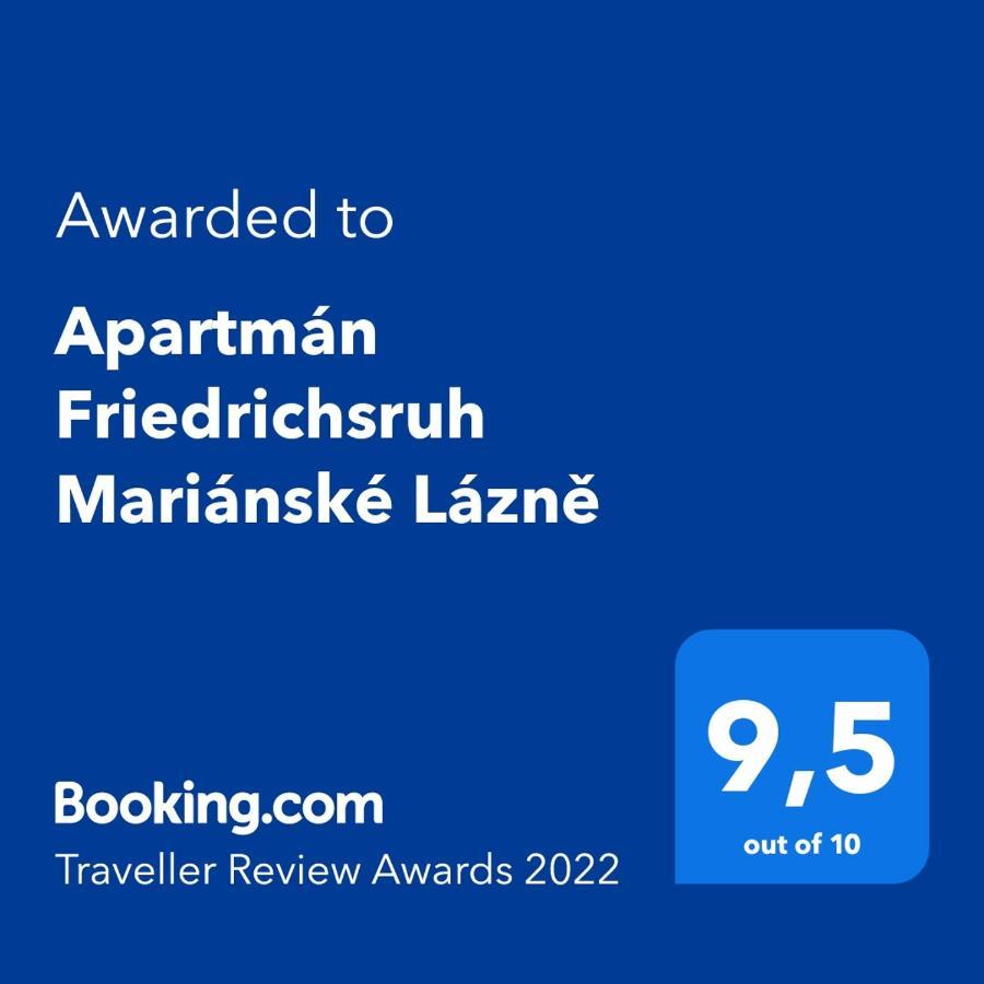 Apartman Friedrichsruh Lägenhet Mariánské Lázně Exteriör bild